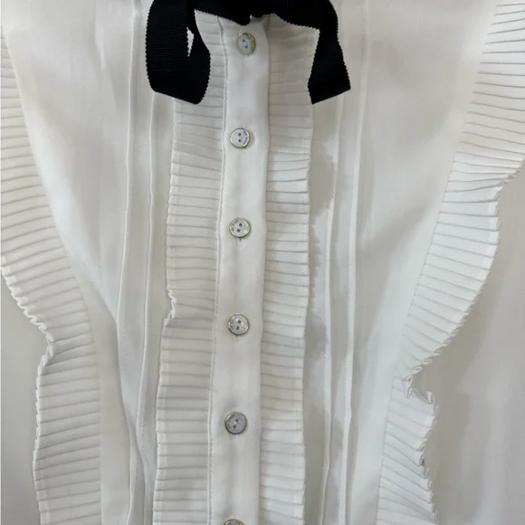 Ted Baker Black and White Midi Dress - Picture 3 of 16